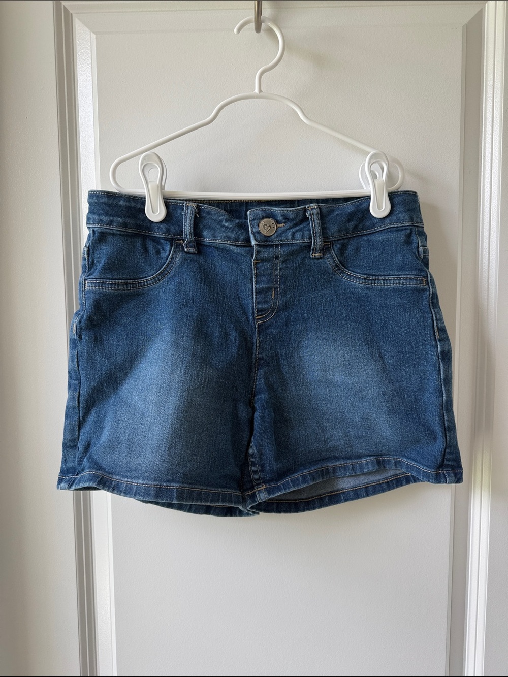 Justice Girl’s Stretchy & Comfy Denim Shorts